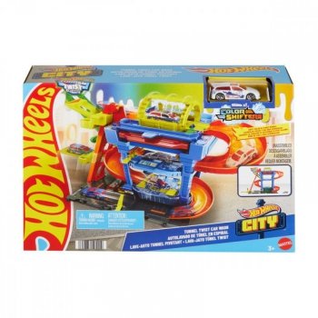 Hot Wheels Zestaw City Myjnia Odjazdowe zakręty