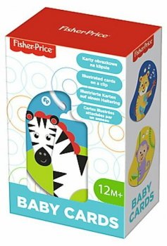 Baby Cards - Zwierzątka FP Karty na klipsie w pud. 01673 TREFL