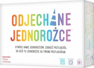 PROMO Odjechane Jednorożce gra REBEL