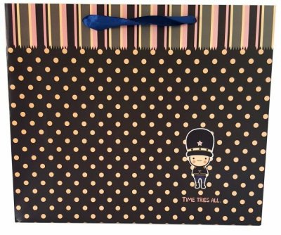 Torebka ozdobna prezentowa 4wz 4001A 42x33x12cm p12, mix cena za 1 szt
