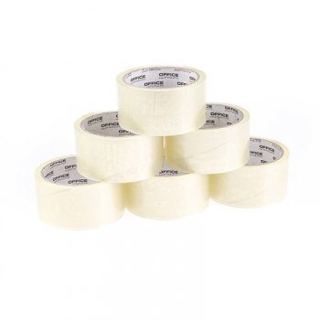 Taśma pakowa transparentna 48mm / 50yds / 36mic OFFICE PRODUCTS p6, cena za 1 szt