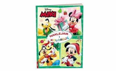 Książka MIKI. Naklejam i koloruję NAK-9109 AMEET