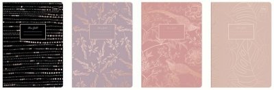 Zeszyt A5 60 linia 70g Metalic Rose Gold mix cena za 1 szt