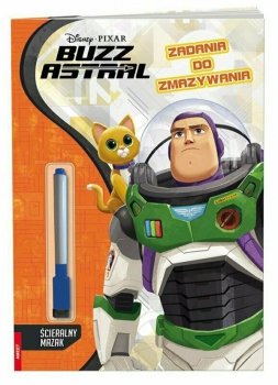 Książka DISNEY/PIXAR BUZZ ASTRAL. Zadania do zmazywania PTC-9111
