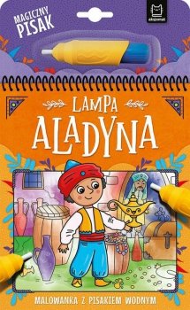 Malowanka z pisakiem wodnym. Lampa Aladyna.