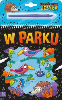 Książeczka Zdrapuj i szukaj jeżyka. W parku