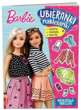 Książeczka Ubieranki naklejanki. Barbie SDU-1108
