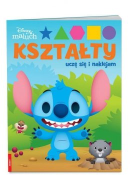 Książeczka Disney Maluch. Kształty. Uczę się i naklejam FIG-9201
