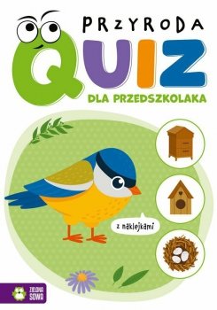 Książeczka Quiz dla przedszkolaka. Przyroda