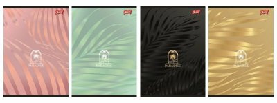 Zeszyt A5 96k linia jednoskładkowy laminowany Paradise mix cena za 1 szt