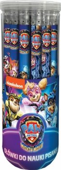 Ołówek trójkątny Jumbo do nauki pisania z gumką HB Psi Patrol PAW PATROL p24 mix cena za 1 szt