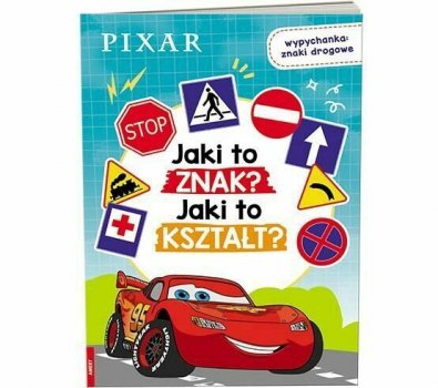 Książeczka Disney Pixar. Jaki to znak? Jaki to kształt? ZNA-9101