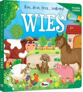 Książeczka Raz, dwa, trzy... Szukam! Wieś