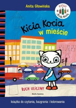 Książeczka Kicia Kocia w mieście. Ruch uliczny