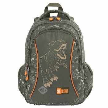 PROMO Plecak 3 komorowy STRIGHT BP-26 T-Rex Junior