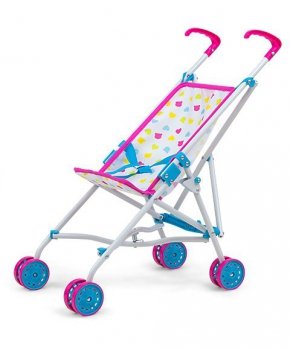 Wózek dla lalek Julia Candy różowy 2721 Milly Mally