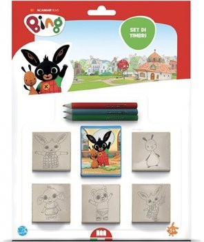PROMO Pieczątki 5 sztuk Bing 5987 Multiprint