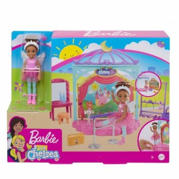 Barbie Lalka Chelsea Szkoła baletowa GHV81 MATTEL