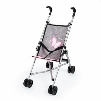 PROMO Bayer Wózek spacerówka dla lalki Buggy szary 30533AA