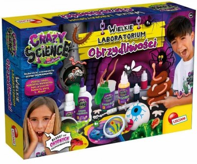 PROMO Crazy science. Wielkie Labolatorium Obrzydliwości 77250 LISCIANI
