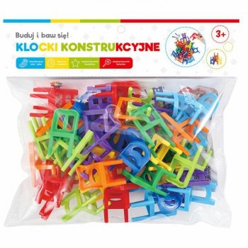 PROMO Klocki konstrukcyjne - Krzesełka gra 115351