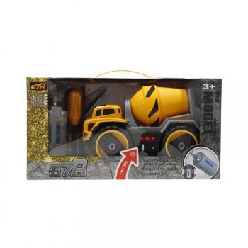 PROMO Auto do skręcania ciężarówka wywrotka dźwięk światło 481825 MC