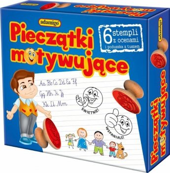 Pieczątki motywujące ADAMIGO