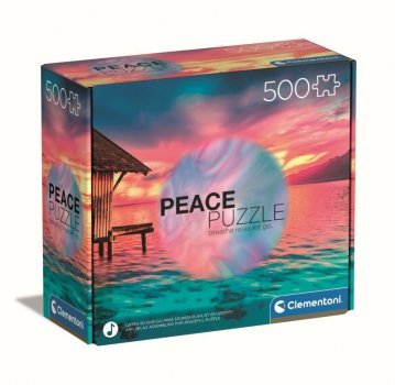 Clementoni Puzzle 500el Peace Żyjąc teraźniejszością (Living the present) 35120 p.6