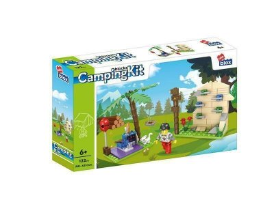 PROMO Klocki konstrukcyjne Alleblox Kamping 122el