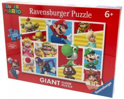 Puzzle 125el podłogowe Super Mario Giant 056408 Ravensburger