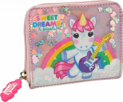 Portfelik PU Sweet Dreams 12x3x9,5cm KL11555 Kids Euroswan