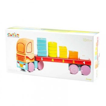 PROMO Ciężarówka sorter z klockami LM-13 13425 Cubika