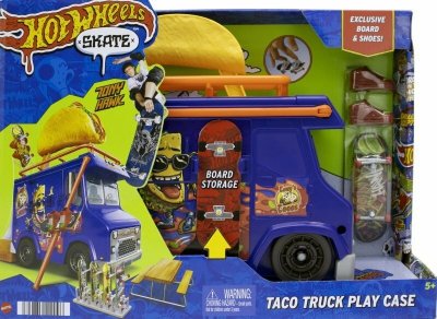 Hot Wheels Skate Taco Tricki Ciężarówka Zestaw HMK00 p2 MATTEL