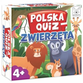 PROMO Polska Quiz Zwierzęta 4+ gra Kangur