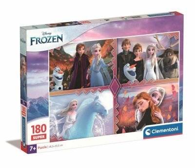 Clementoni Puzzle 180el Super Frozen Kraina Lodu 29786