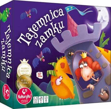 Tajemnica zamku - planszowa gra rodzinna KUKURYKU