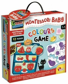 PROMO Montessori Baby Gra z kolorami 105991 LISCIANI