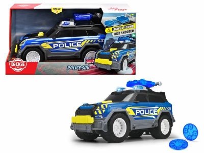 Policja SUV niebieski 30cm ze światłem i dźwiękiem Simba