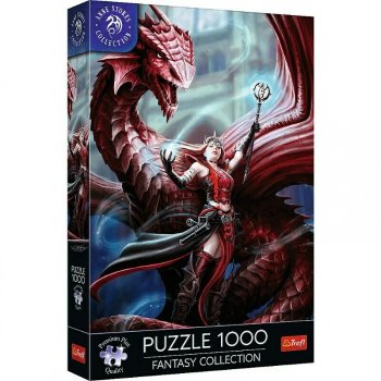 Puzzle 1000el Premium Plus - Fantasy Collection: Szkarłatny Mag 10902 Trefl