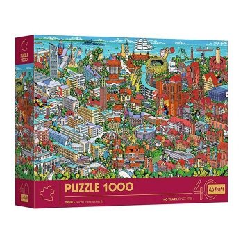 Puzzle 1000el Jubileusz - Trójmiasto 10924 Trefl