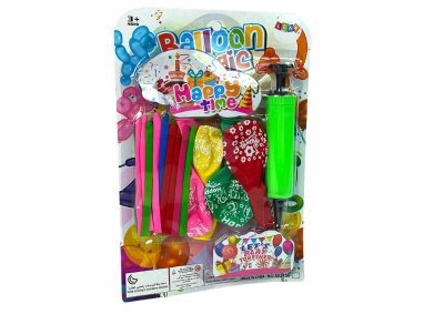 Zestaw balonów do modelowania + pompka 12150 Lean Toys