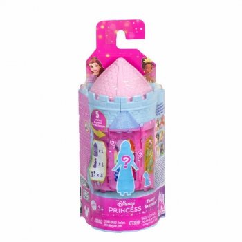 Disney Princess Mini lalka Tower Surprise JBL46 MATTEL mix p9 cena za 1 sztukę