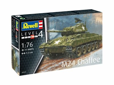 PROMO REVELL 03323 Czołg M24 Chaffee 1:76 71 elementów