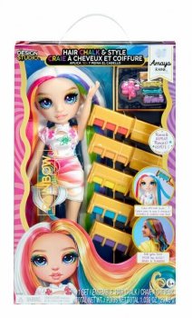 MGA Rainbow High Lalka Hair Chalk & Style Amaya tęczowa 526780 p3