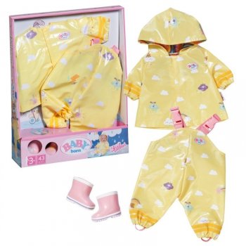 BABY born Strój przeciwdeszczowy dla lalki 43cm 836460 ZAPF