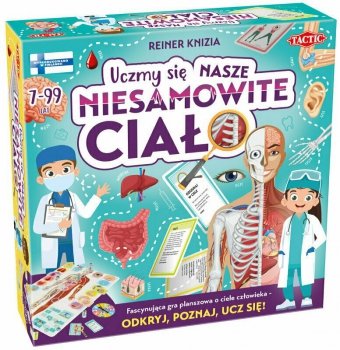 Nasze Niesamowite Ciało - gra planszowa o ciele człowieka TACTIC