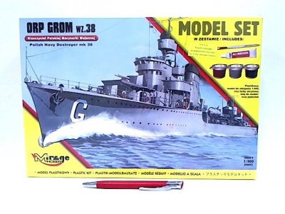 MIRAGE MODELE Mirage zest.d/sklej.ORP Grom wz38 S09 840093