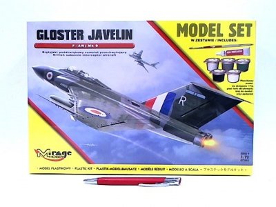 MIRAGE MODELE Mirage zest.d/sklej.Samol.GlosterJavelinS09 872093