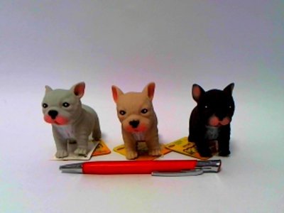 HIPO - HAB Bulldog Francuski z groszkiem 10cm HAB077 19001