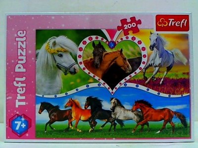 TREFL PUZZLE 200 Piękne konie /Trefl 13248